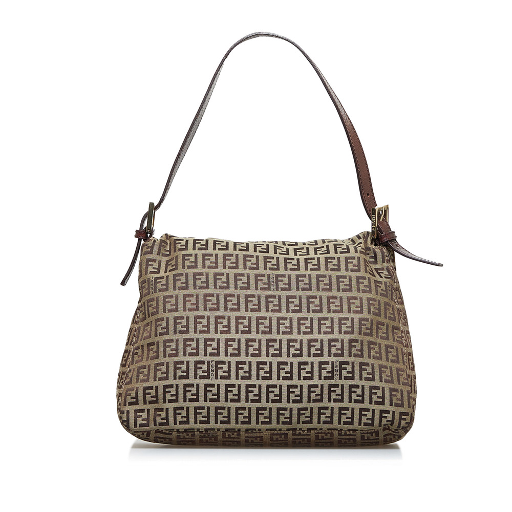 FENDI Zucchino Mamma Forever Shoulder Bag - Picture 3 of 9